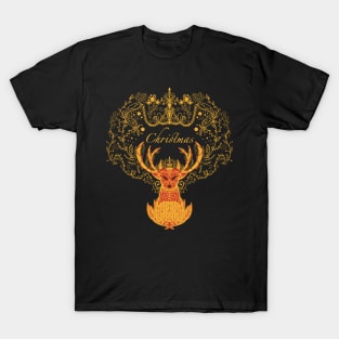 Golden Christmas T-Shirt